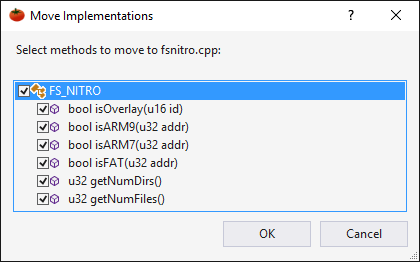 Move Method Implementations to Source File