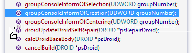 Drag-and-drop in the VA Outline to reorder methods in the active document