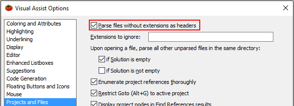 Custom File Extensions
